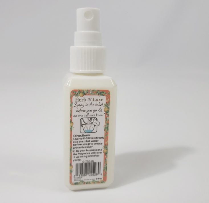 Mini Mystery Box Of Awesome February 2019 - Pooquet Spray 3