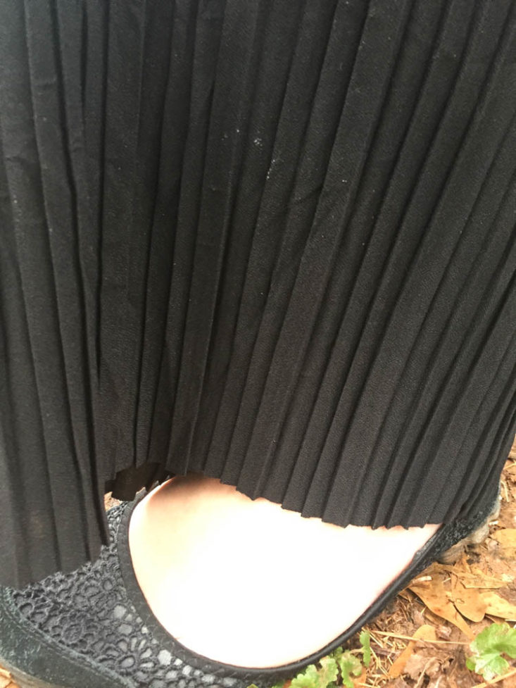 Nadine West February 2019 - Sawara Pants Wearing Bottom Closer View