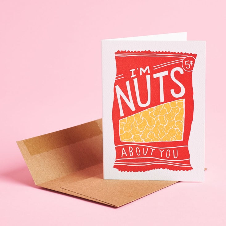 Nicely Noted February 2019 nuts card