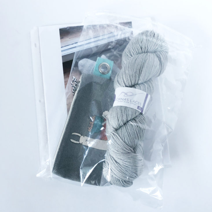 PostStitch Yarn Subscription Box Review - February 2019 - Box Opened Top