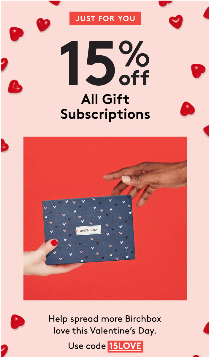 Birchbox Valentines Day Sale 2019