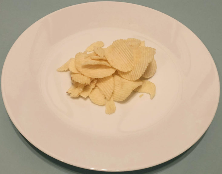 Snack Crate -February 2019 -Ruffles plate