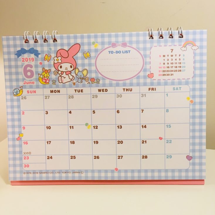 SoKawaii January 2019 - Calendar Pag