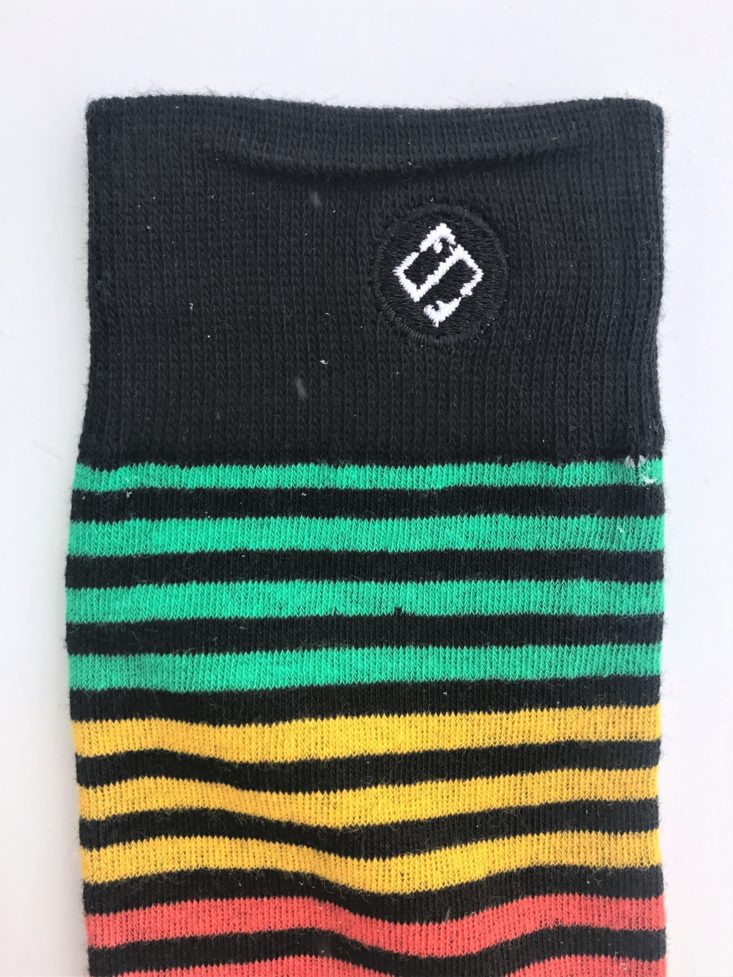Sock Fancy Mens Crew February 2019 - Multi Colored Stripe Mens Socks 3
