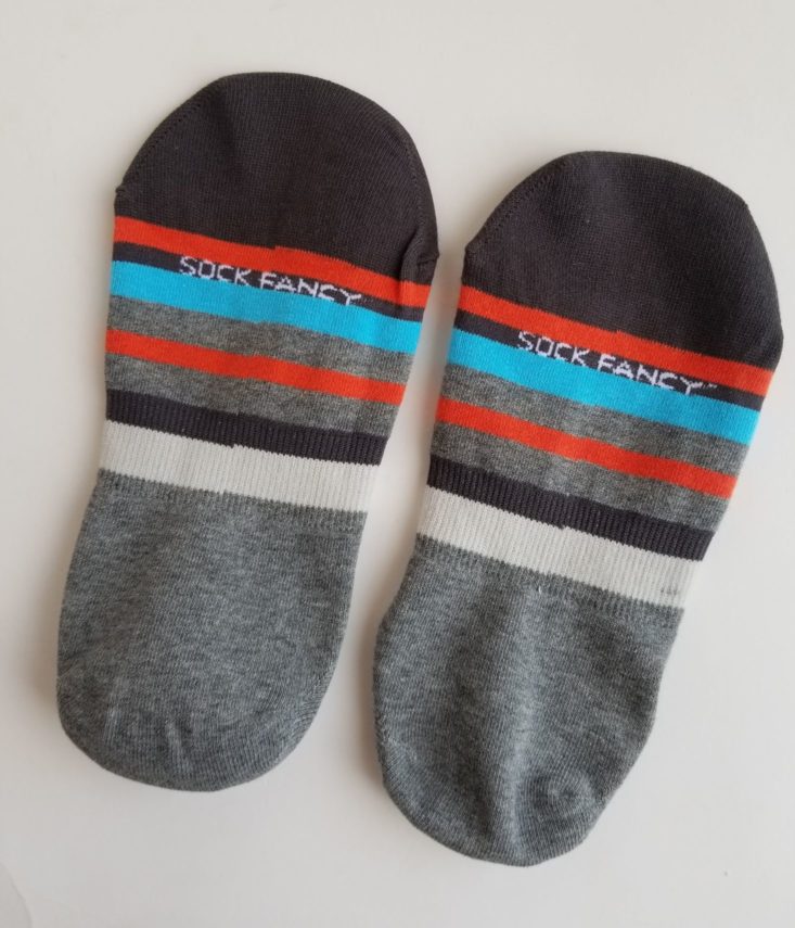 Sock Fancy Women February 2019 orange socks 2
