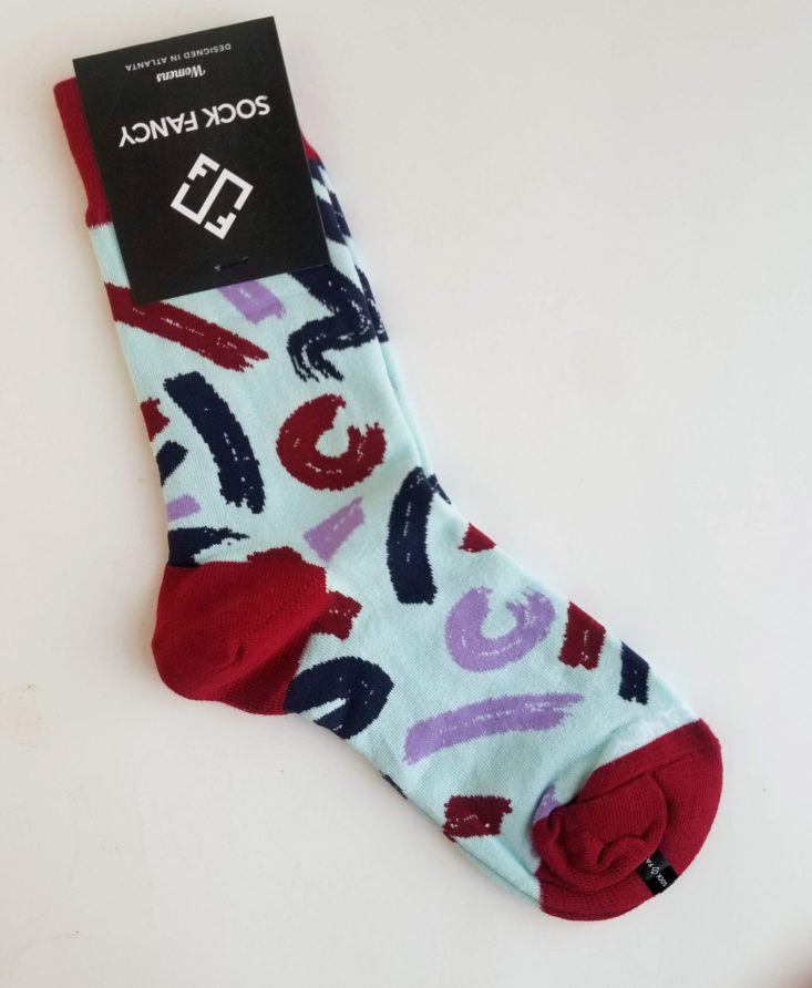 sock fancy women's January 2019 crew socks