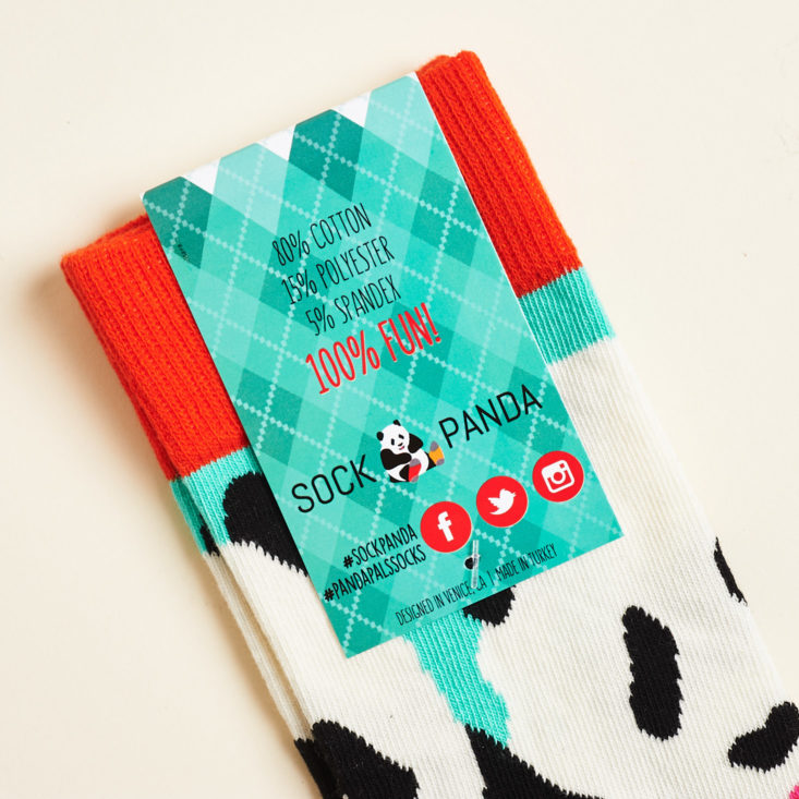 Sock Panda Womens January 2019 panda socks info