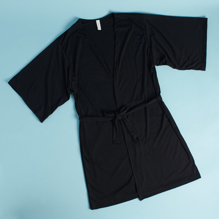 Sunday Riley Spring 2019 - Maison Du Soir Robe in Black Opened Top