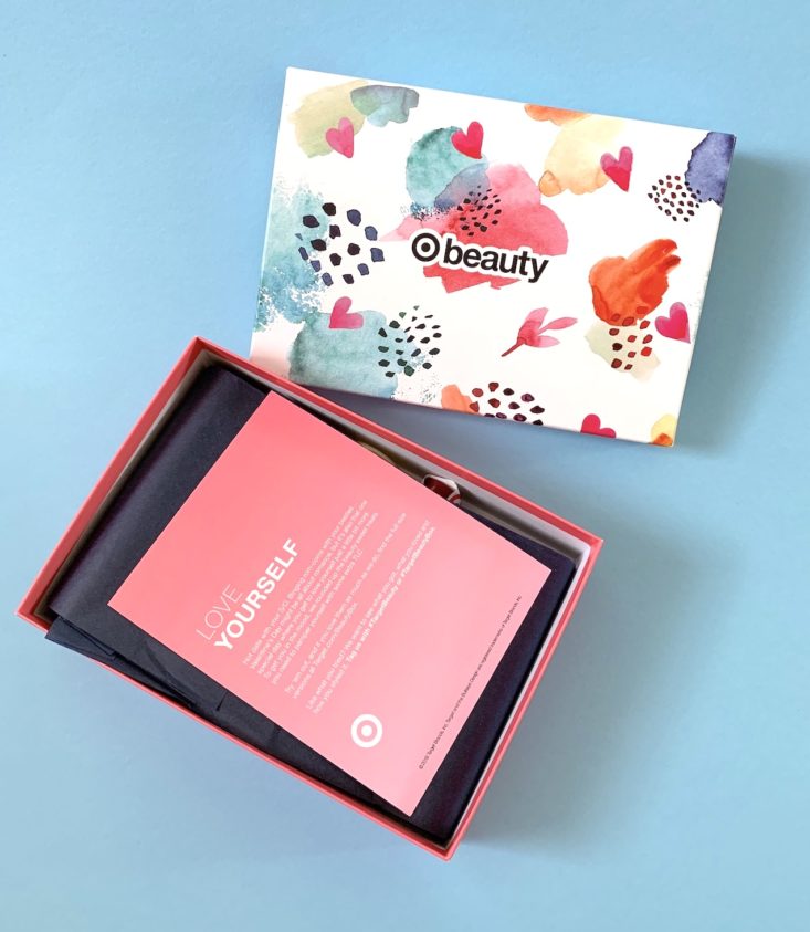 Target Beauty Box Review February 2019 - Open Box