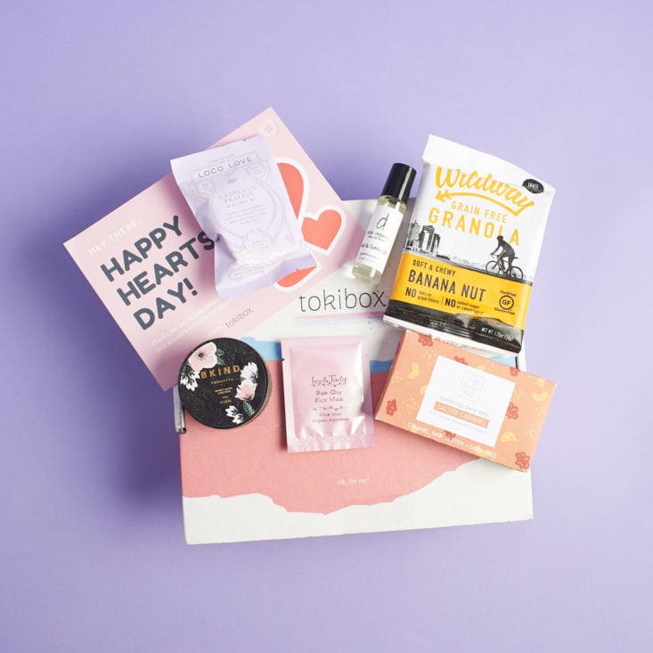 TokiBox February 2019 contents