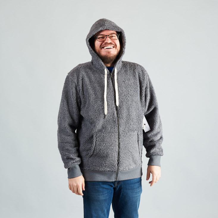 Trunk Club January 2019 - Faux Shearing Hoodie 4