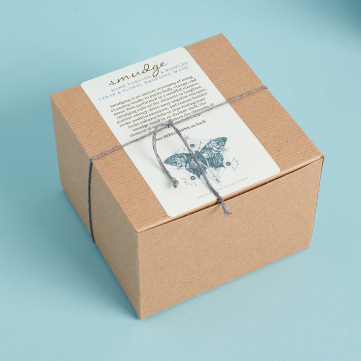 Wonderful Objects Serenity and Clarity February 2019 smudge kit box