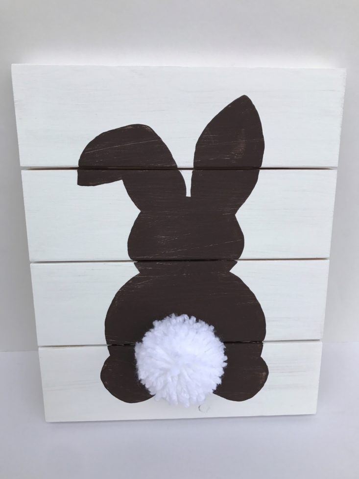 27 Confetti Grace Originial DIY March 2019 - Finished Brown Bunny