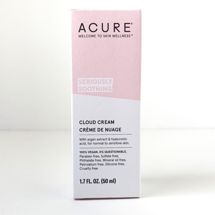 Birchbox Skin Soothers Kit March 2019 - Acure Front