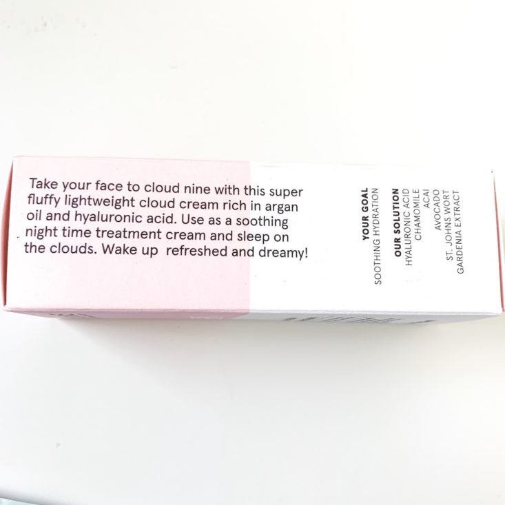 Birchbox Skin Soothers Kit March 2019 - Acure Side