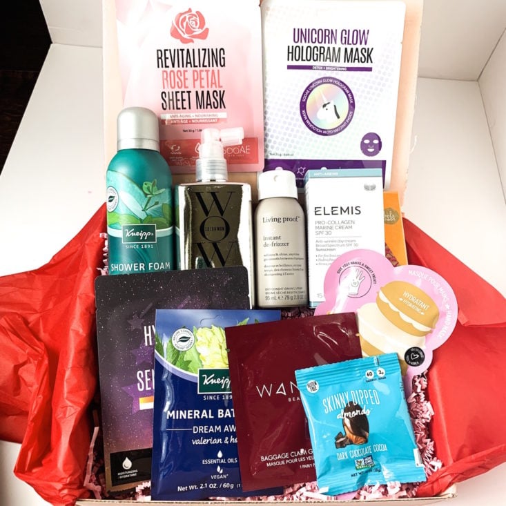 Bless Box February 2019 - All Contents Front