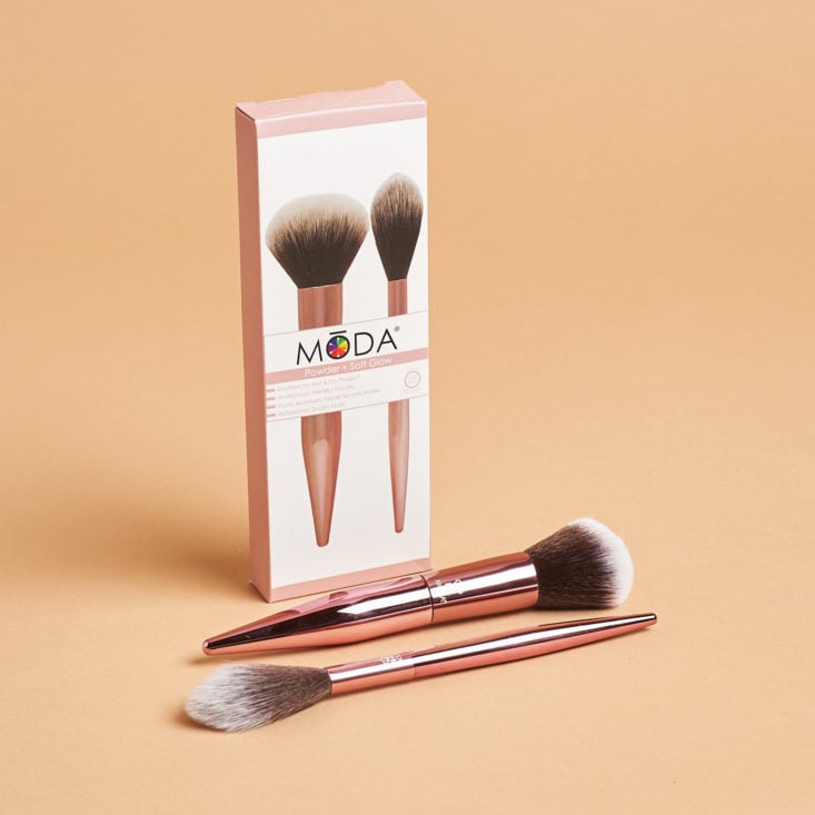 Boxy Charm March 2019 brush pair with box