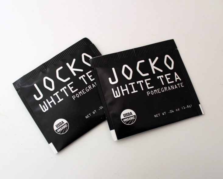Bulu Box March 2019 - Jocko White Tea with Pomegranate Front