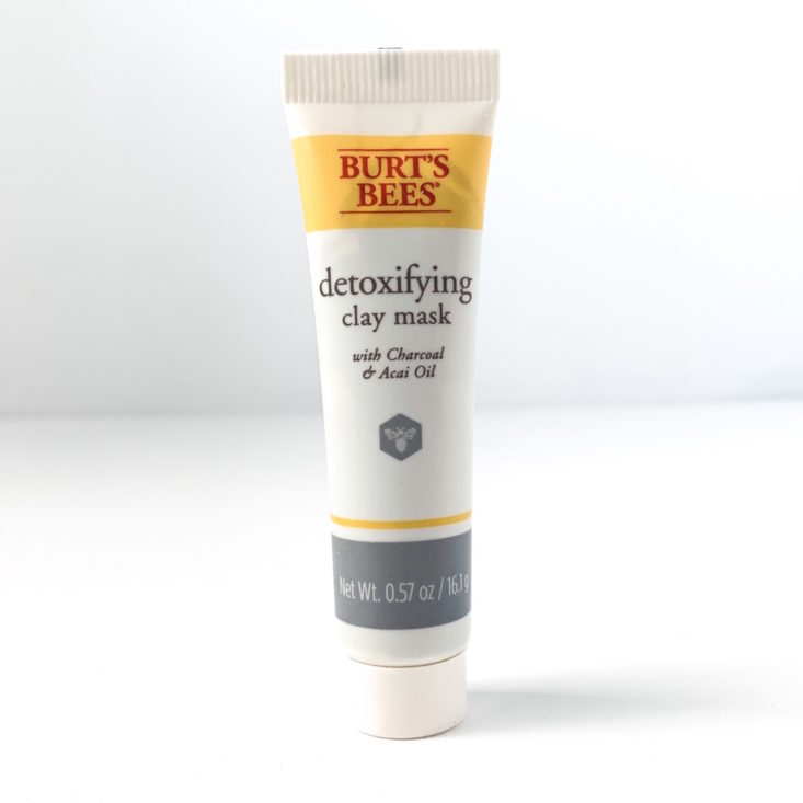Burt’s Bees Burt’s Box Review March 2019 - Detoxifying Clay Mask Front