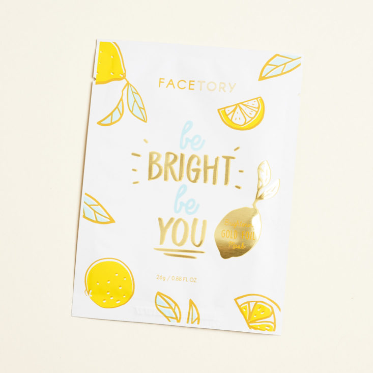 Facetory 7 Lux March 2019 be you mask