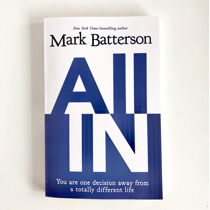 Faithbox March 2019 - All in by Mark Batterson Cover Front