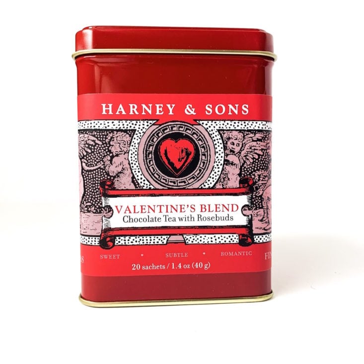 Harney & Sons Review February 2019 - Valentine’s Blend Tea Tin 1 Front