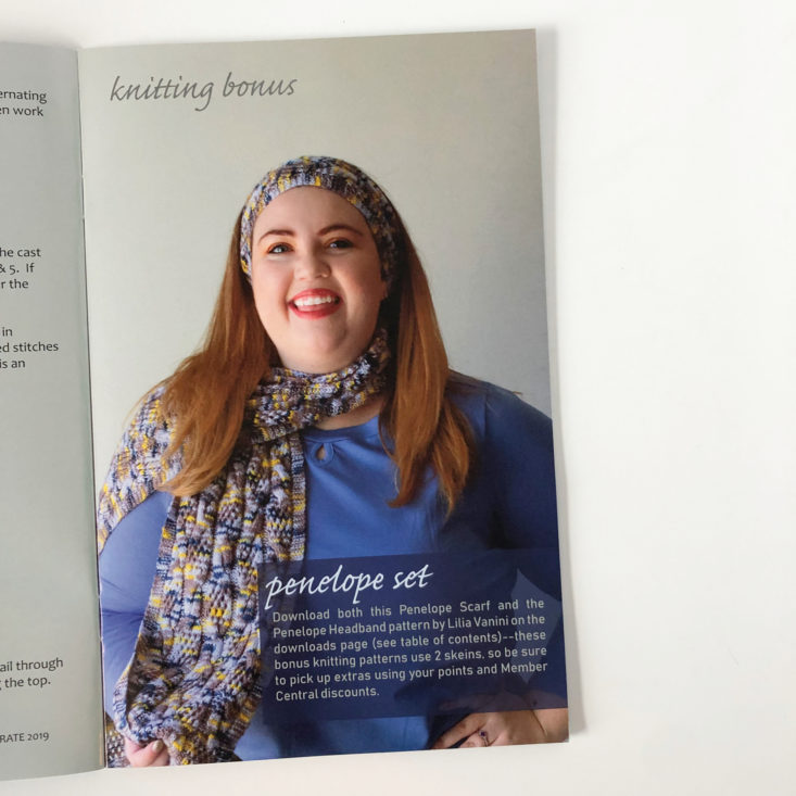 KnitCrate Membership Review March 2019 - Knitting Pattern Two Top
