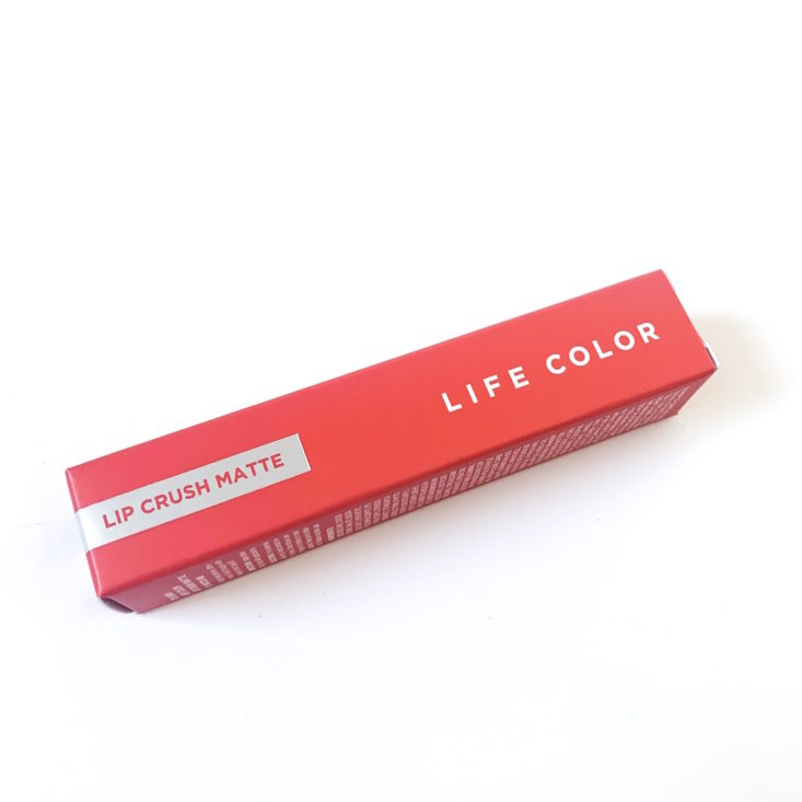 KoKo Style Box March 2019 - Its Skin Life Color Matte Lip Crush In Watch Me Box Front