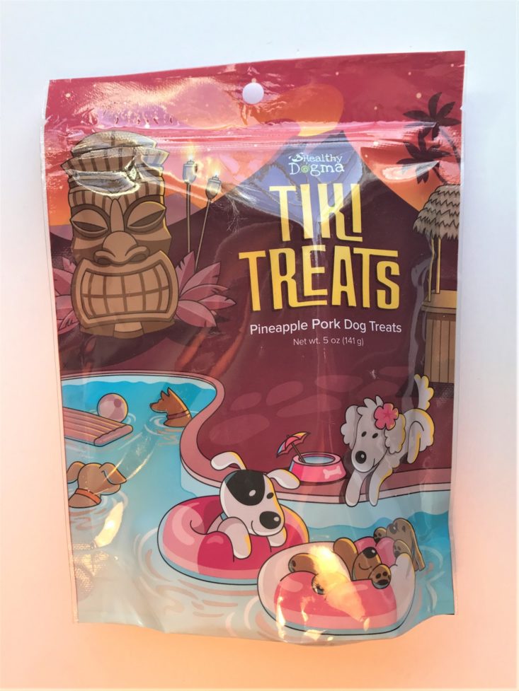 Mini Monthly Mystery Box For Dogs March 2019 - Treats Front