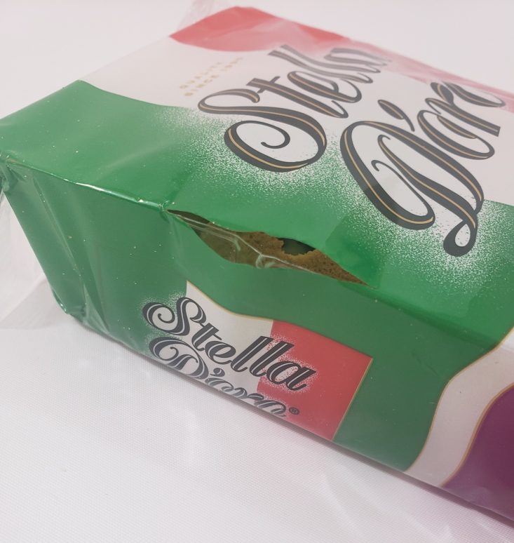 Monthly Box Of Food And Snack Review March 2019 - Stella Dora Cookies Side