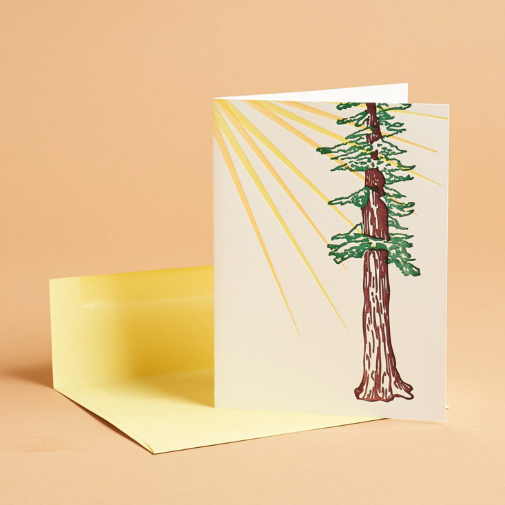 Postmarkd Studio March 2019 tree card