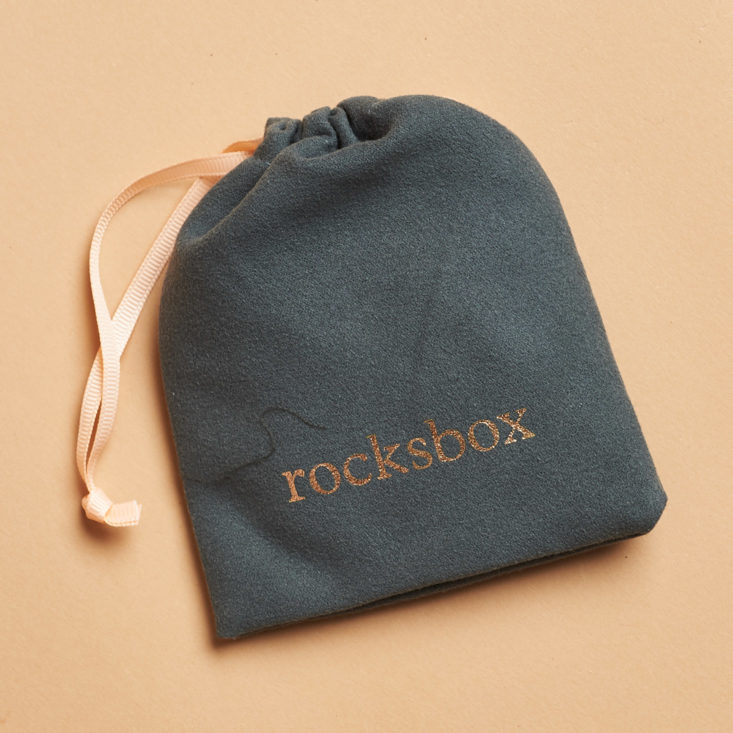 Rocks Box March 2019 rocks box pouch