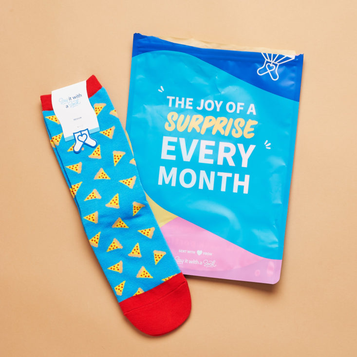 Say It With A Sock Womens March 2019 monthly sock