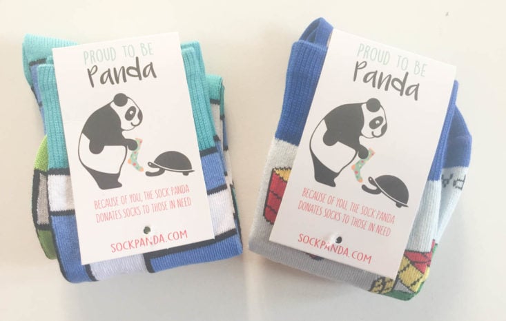 Sock Panda Men March 2019 - Review