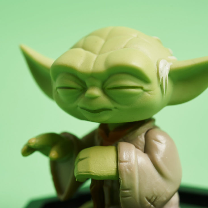Star Wars Smuggler_s Bounty February 2019 yoda face detail