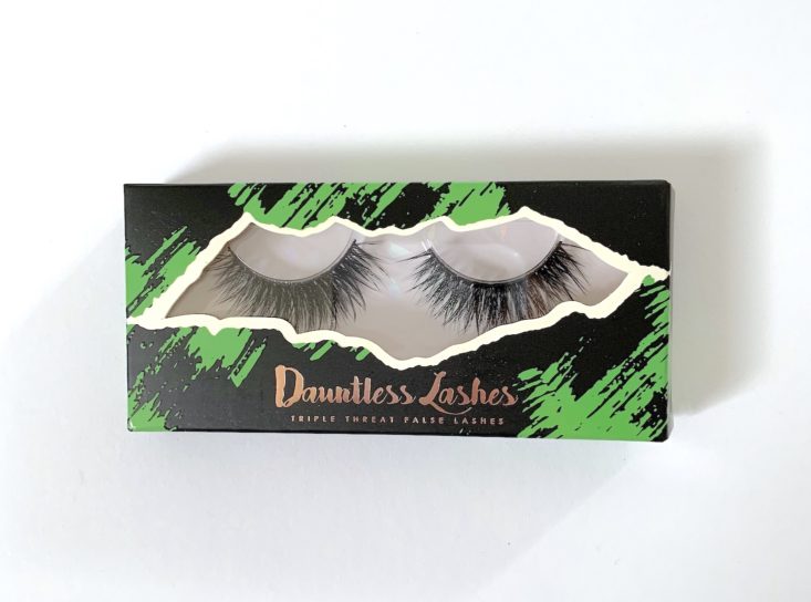Sweet Sparkle Makeup Box February 2019 - LASplash Dauntless Lashes Extra Package Front