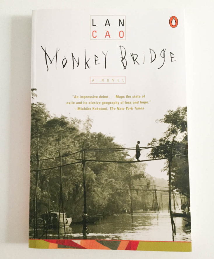 The Alignist Winter 2019 - Monkey Bridge by Lan Cao Book Front