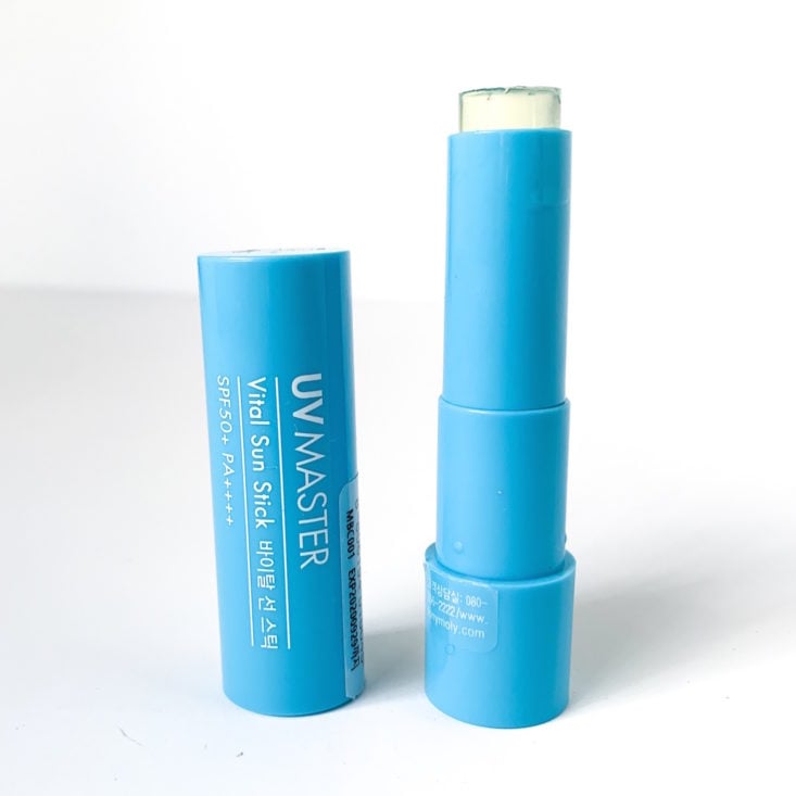 Tony Moly March 2019 - UV Master Vital Sun Stick Front