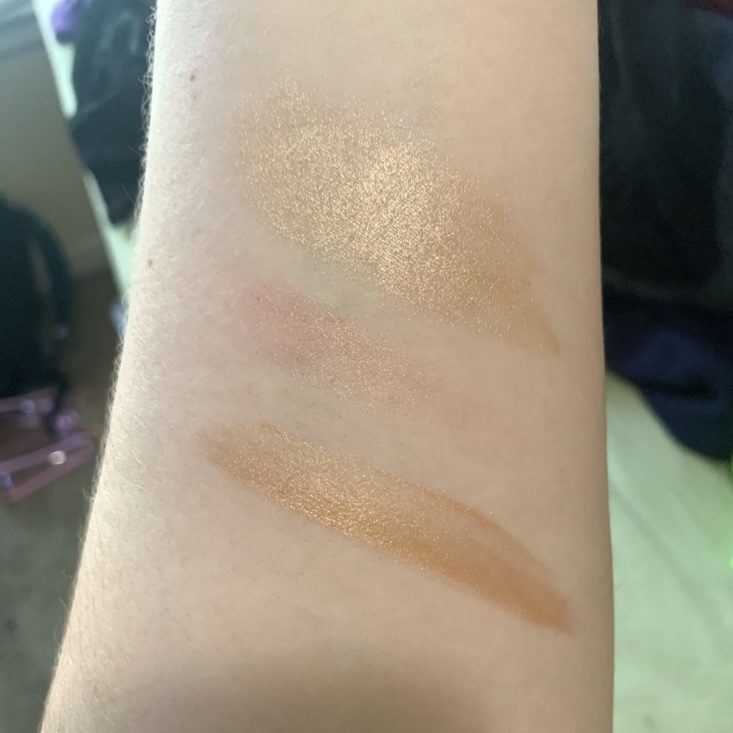 Ulta The Glow Up Kit Review March 2019 - Swatch On Hand Top
