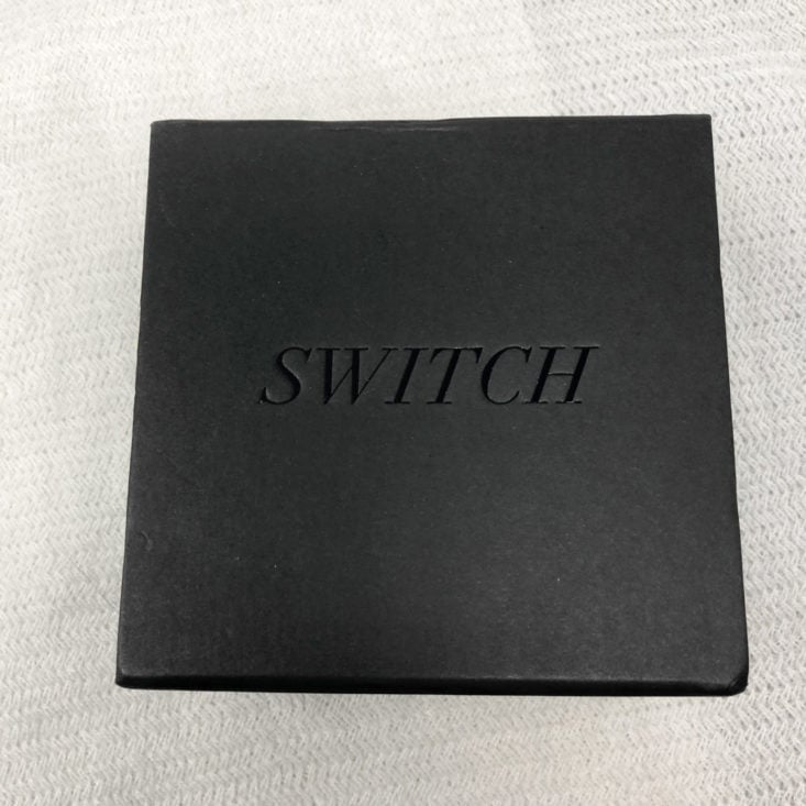 1 Switch Designer Jewelry Rental Subscription Review April 2019 - Box Review Top