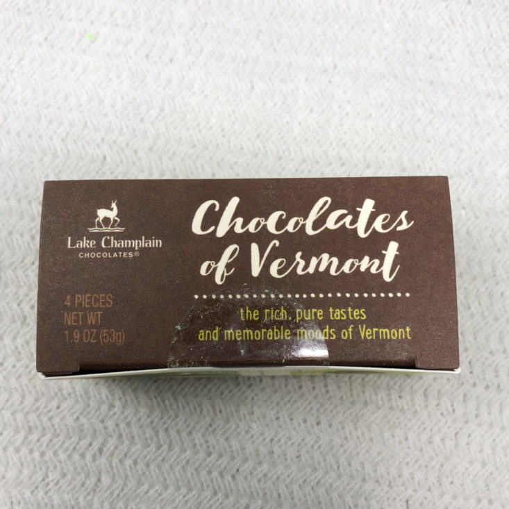 15 Explore Local Box April 2019 - Lake Champlain Chocolates – 4 Piece Chocolates of Vermont