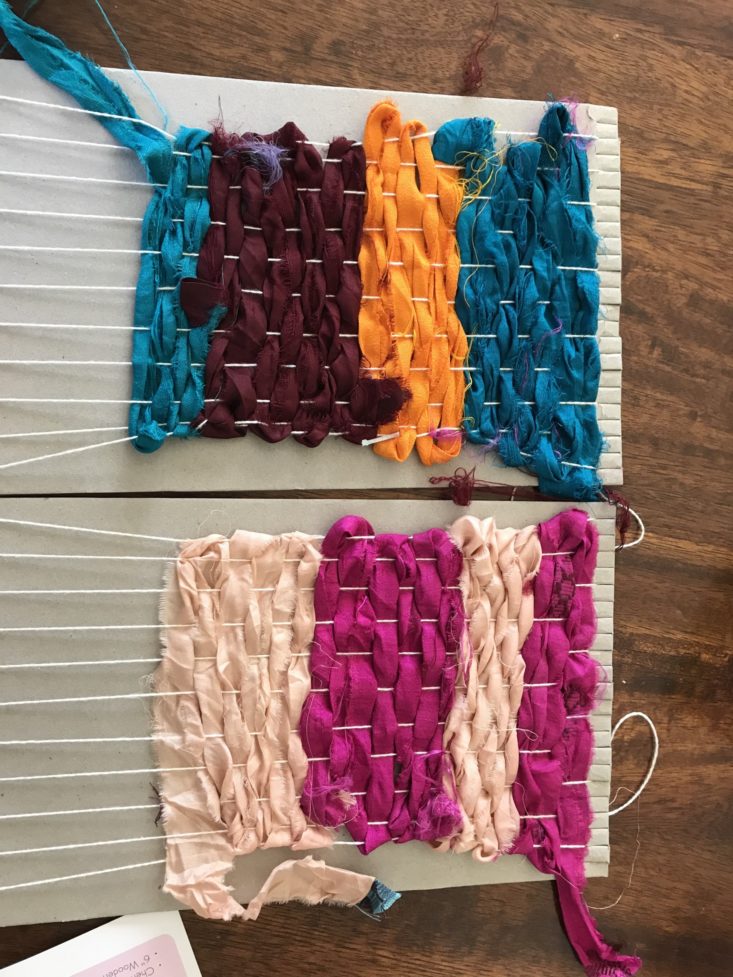 34 KidArt Lit April 2019 - Weaving Done