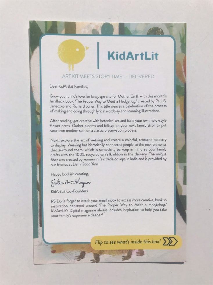 8 KidArt Lit April 2019 - Info Card
