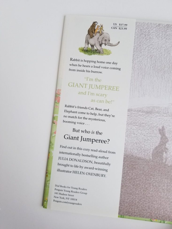 Amazon Prime Books Ages 3-5 giant jumperee inside cover