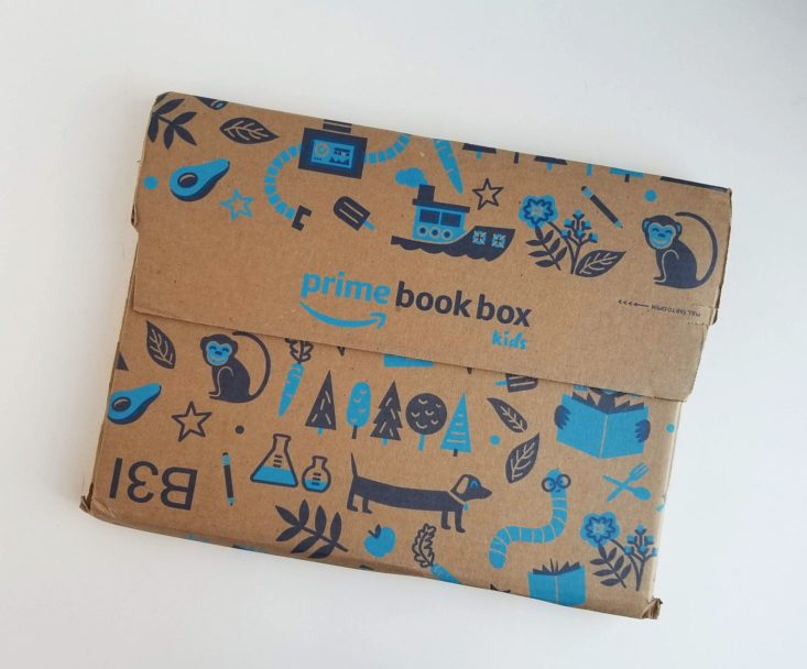 Amazon Prime Book Box Age 3-5 March 2019 box