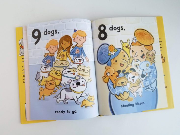 Amazon Prime Book Box Age 3-5 March 2019 found dogs inside 2