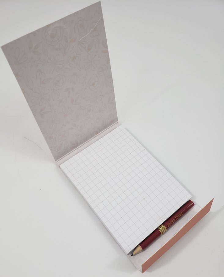 BUSY BEE REVIEW APRIL 2019 - American Crafts Notepads and Pencils Inside 3 Top