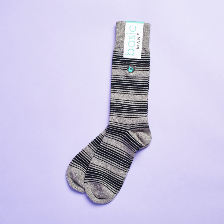 Basic Man April 2019 socks with tag