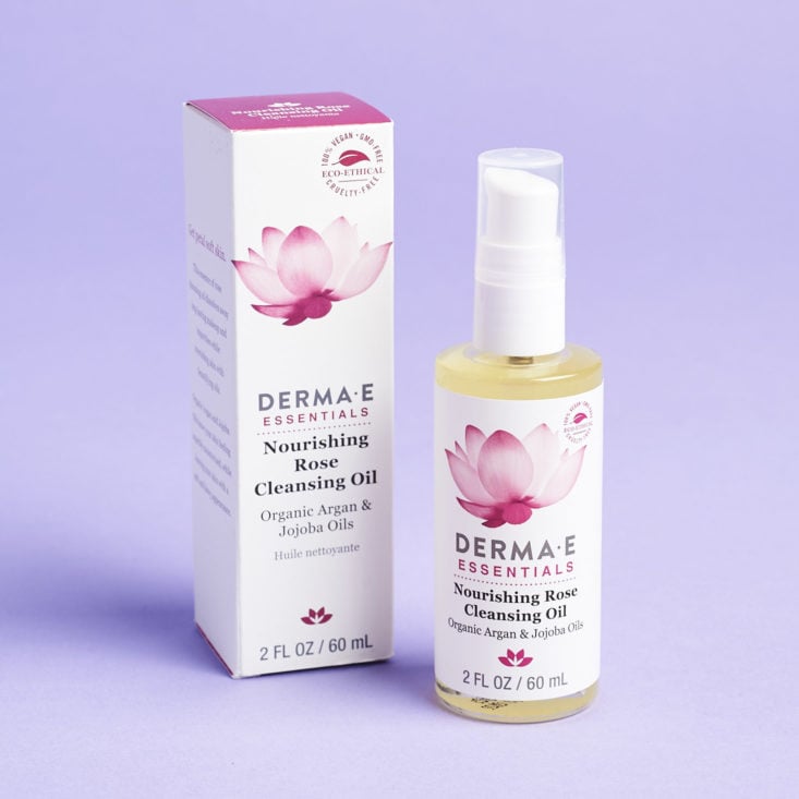Birchbox Limited Edition In Bloom April 2019 rose cleansing oil