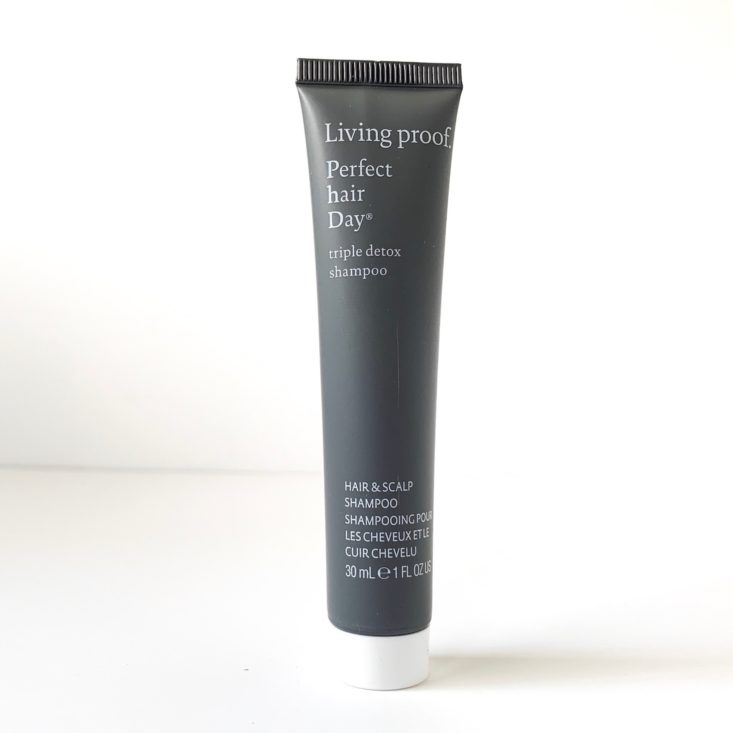 Birchbox The Skin Soothers Kit April 2019 - Living Proof Perfect Hair Day Shampoo Front